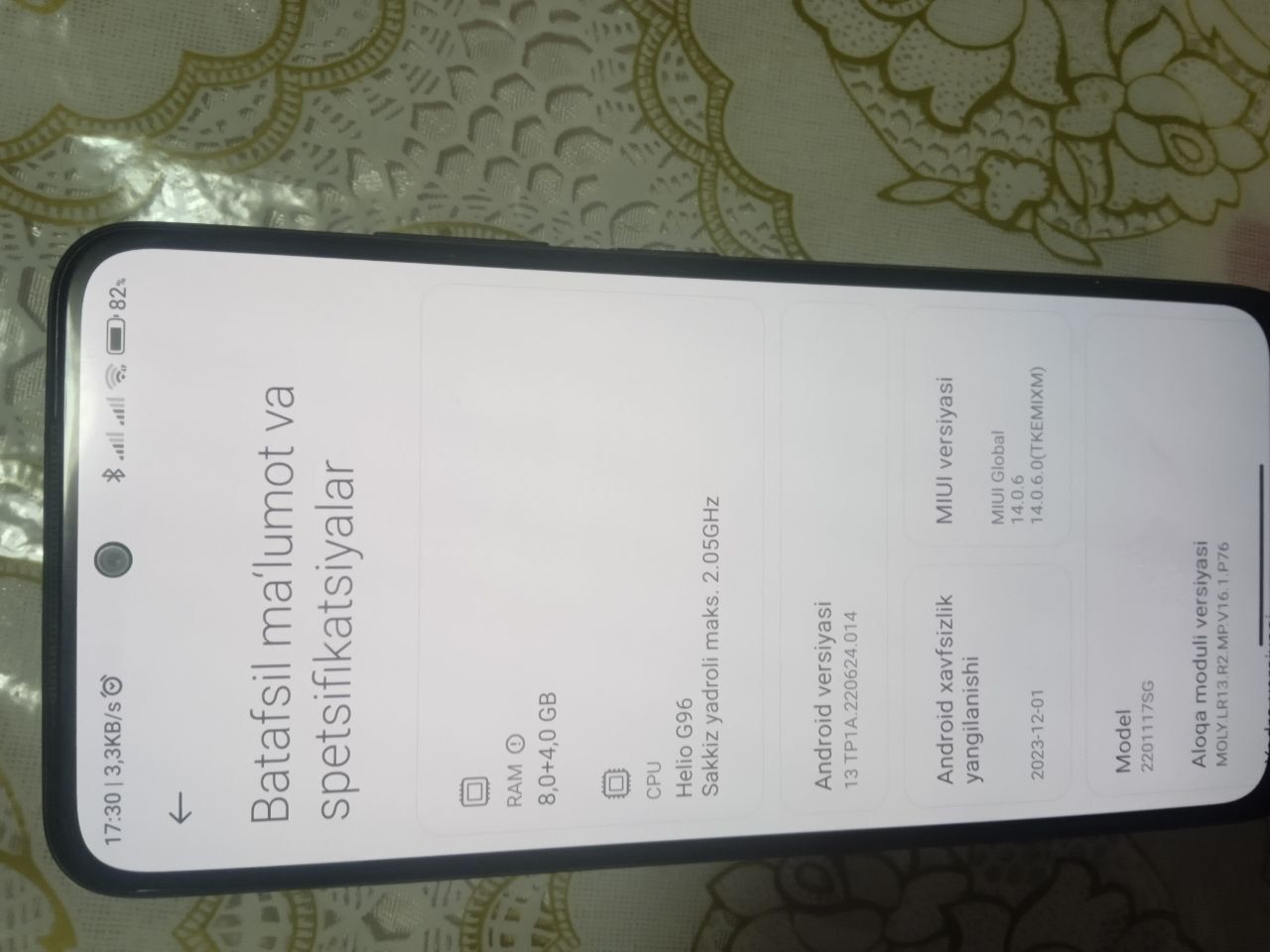 Redmi not 11 S 128