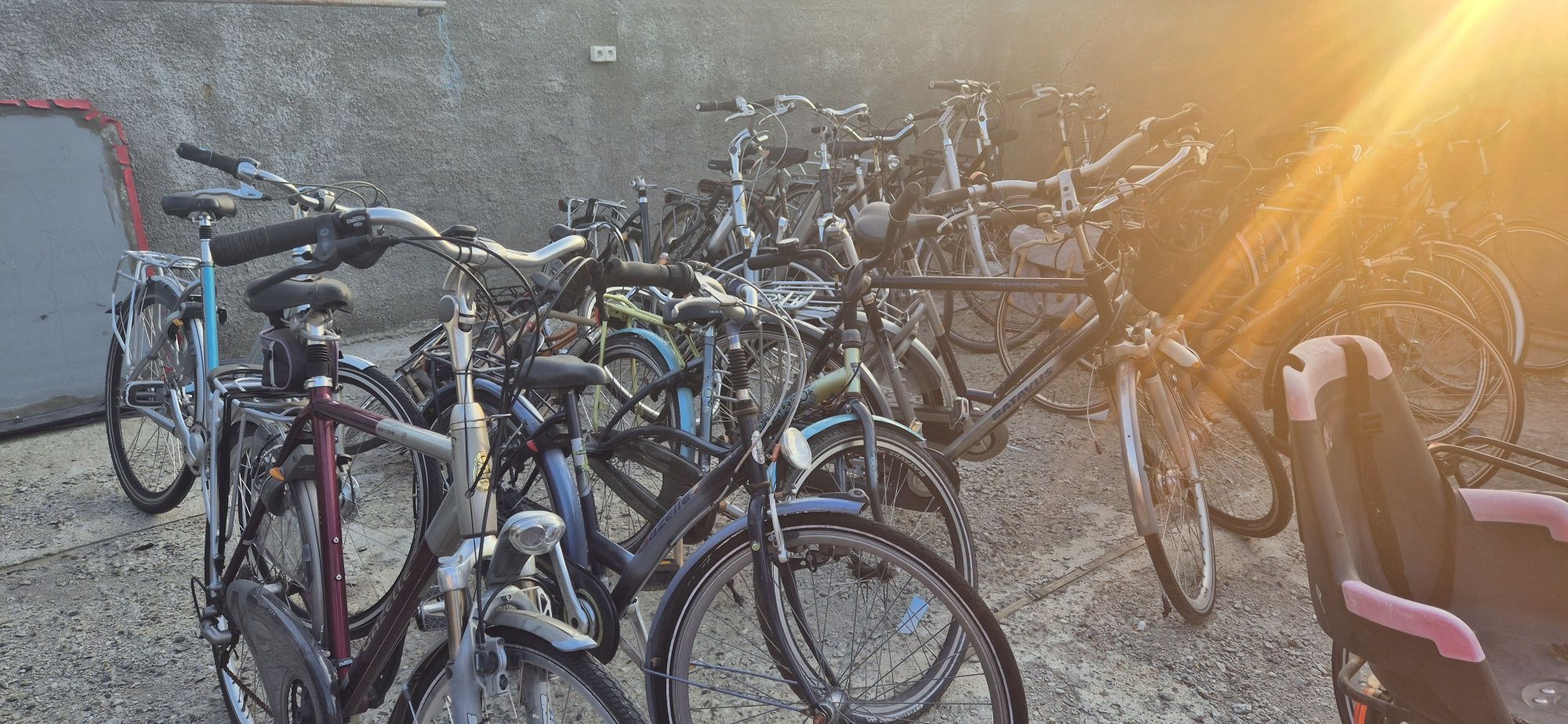 vând biciclete second hand 170 buc en-gros