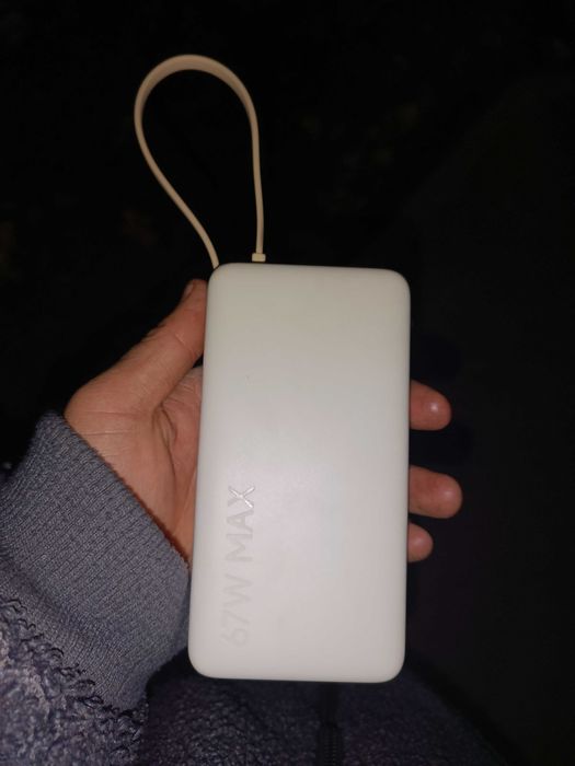 67w power bank 20000 (integrated cable)