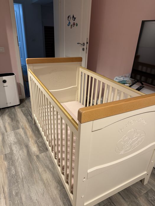 Patut Humphreys Corner cu saltea cu coji de nuca de cocos