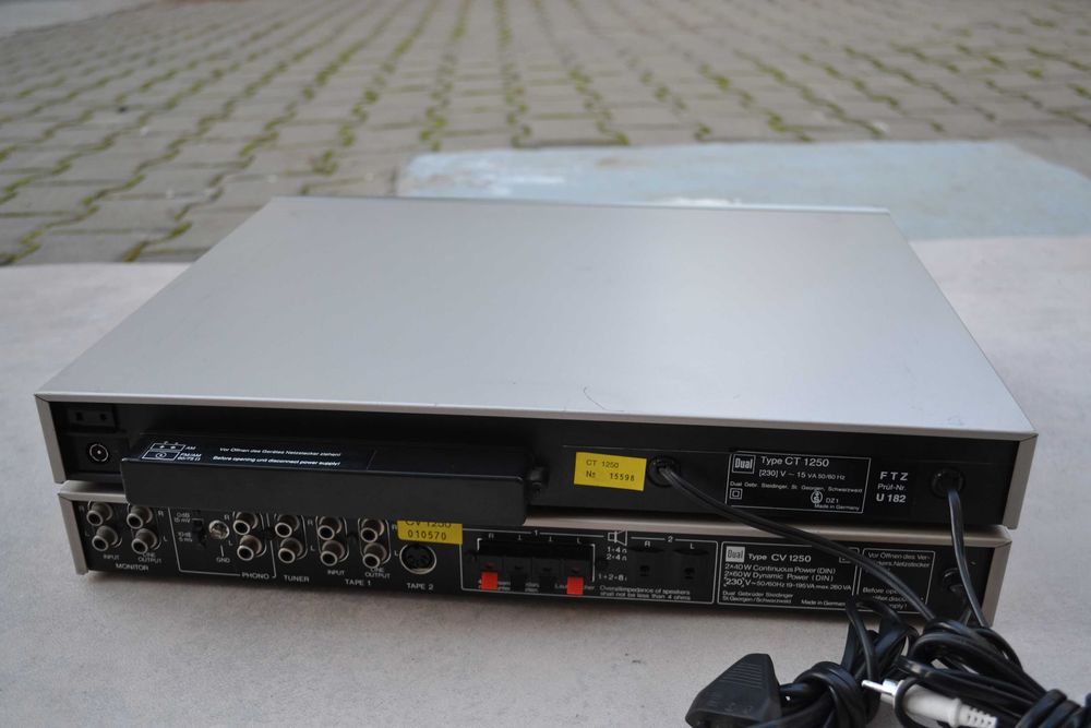 Amplificator Dual CV 1250+Tuner CT 1250