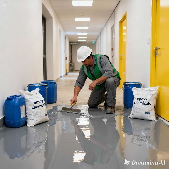 Сырьё для наливных полов (Эпоксидные смолы, Отвердители и Добавки)