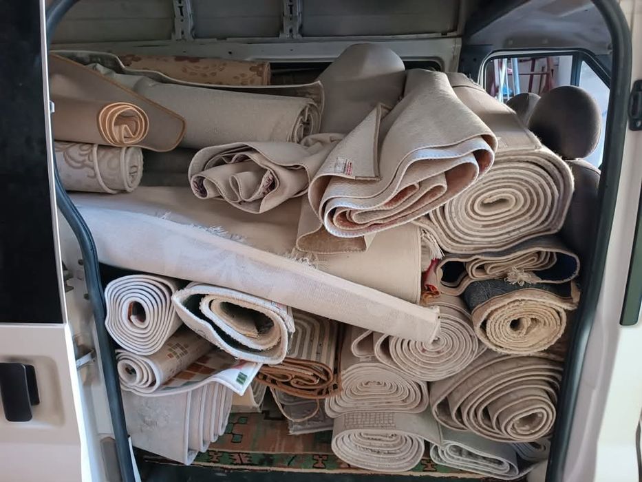 Пране на килими с професионални машини