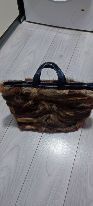 Чанти естествена косъм лисица