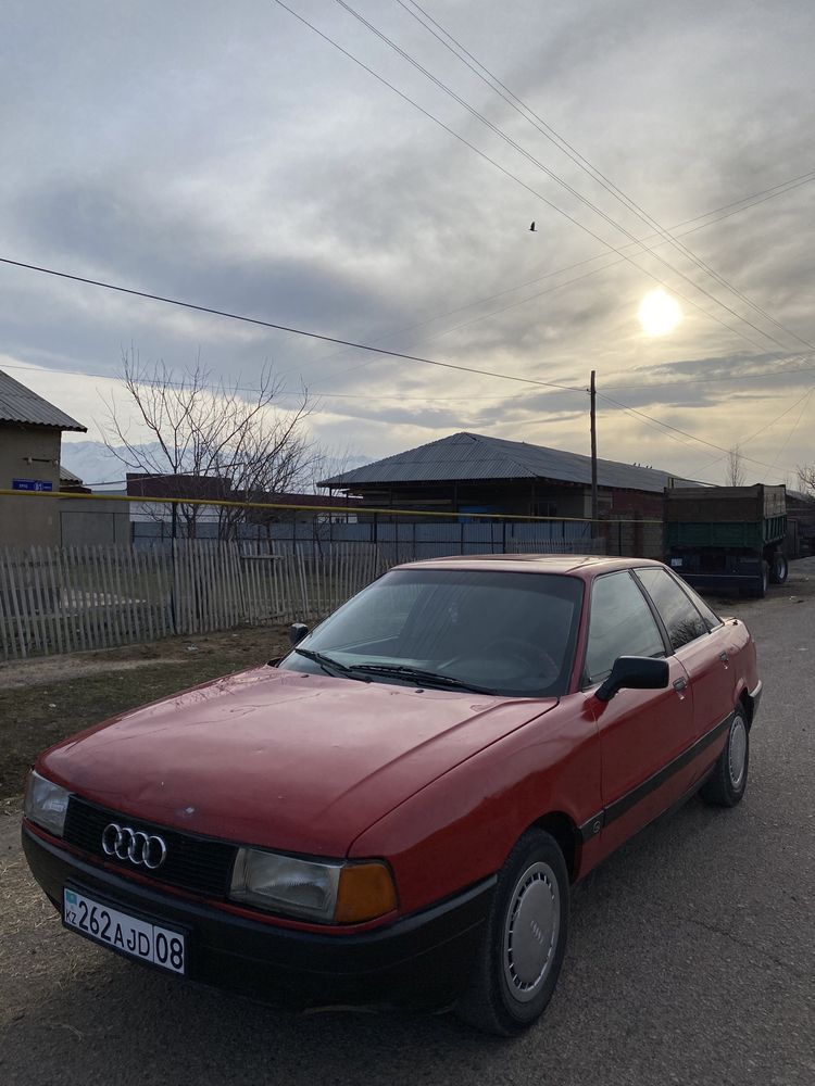 Ауди 80 б3 бочка сатылады 1991 1.8моно ГУР бар