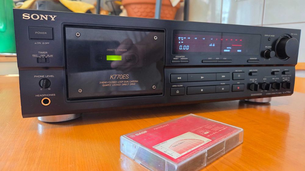 Sony TC-K 770 ES Casetofon deck 3 capete 3 motoare  extremely standard