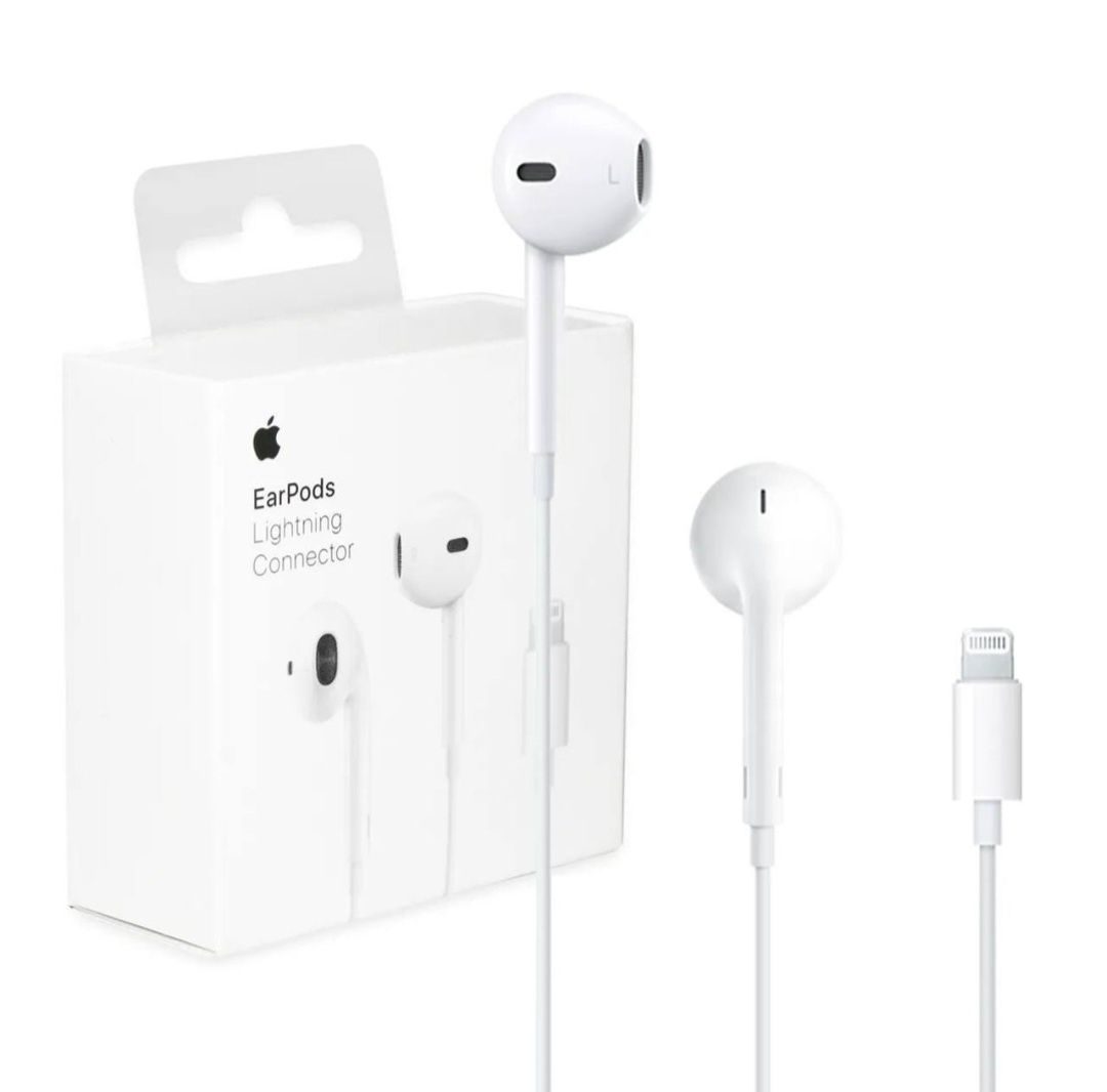 Apple EarPods/Люкс/Lightning/наушни/без блютуз