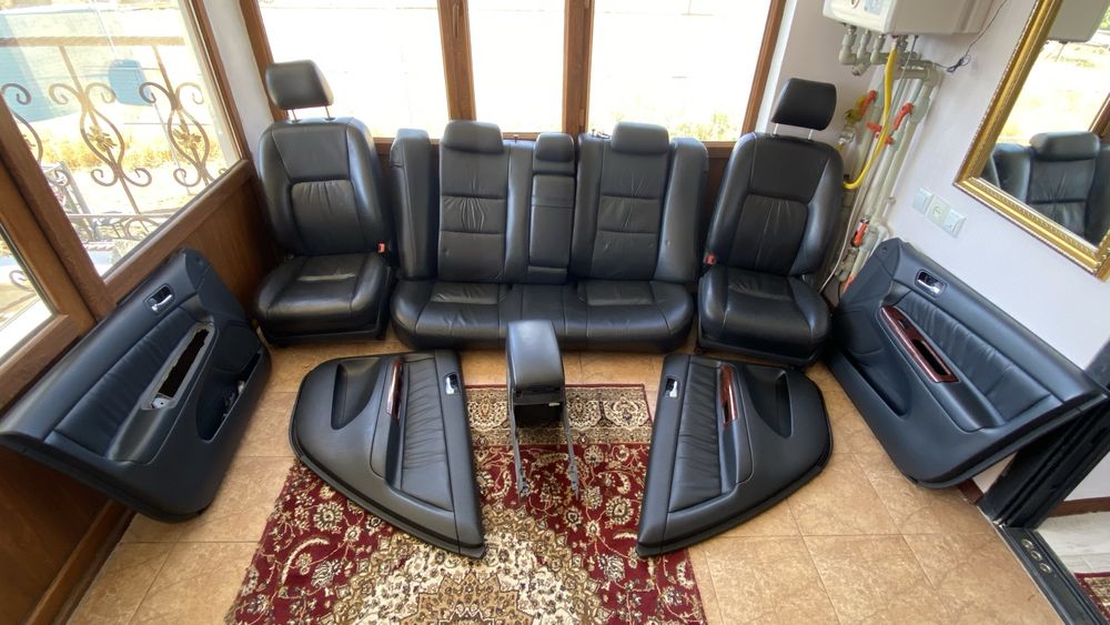 кожаный салон на камри 30/35