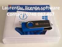 Stick instalare Windows original 7, 8, 10 sau 11 Home, Pro cu licenta!