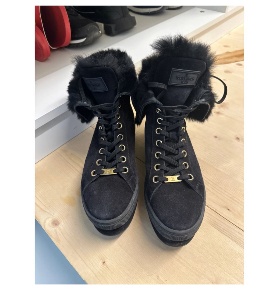 Кецове със заешка кожа Louis Vuitton