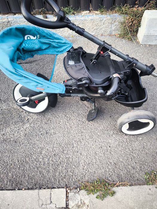 Trotineta pliabilă Qplay Rito turcoaz