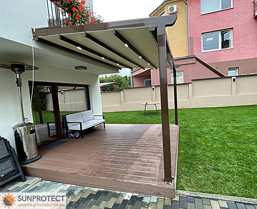 Pergole retractabile Bioclimatice, All Season-PVC, Winter Garden.