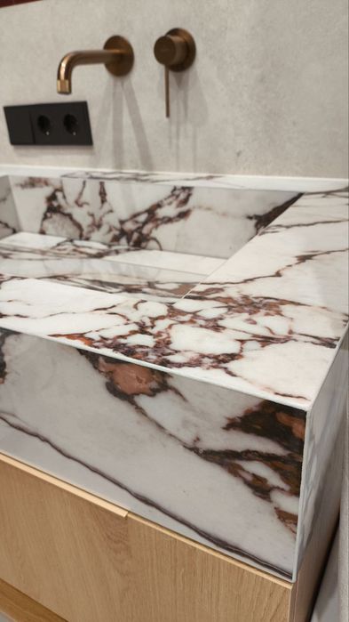 Раковина из керамогранита на заказ