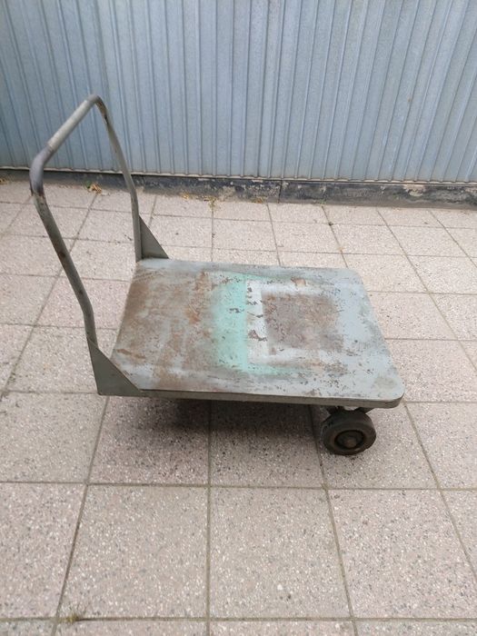 Телега площадка б.у крепкая