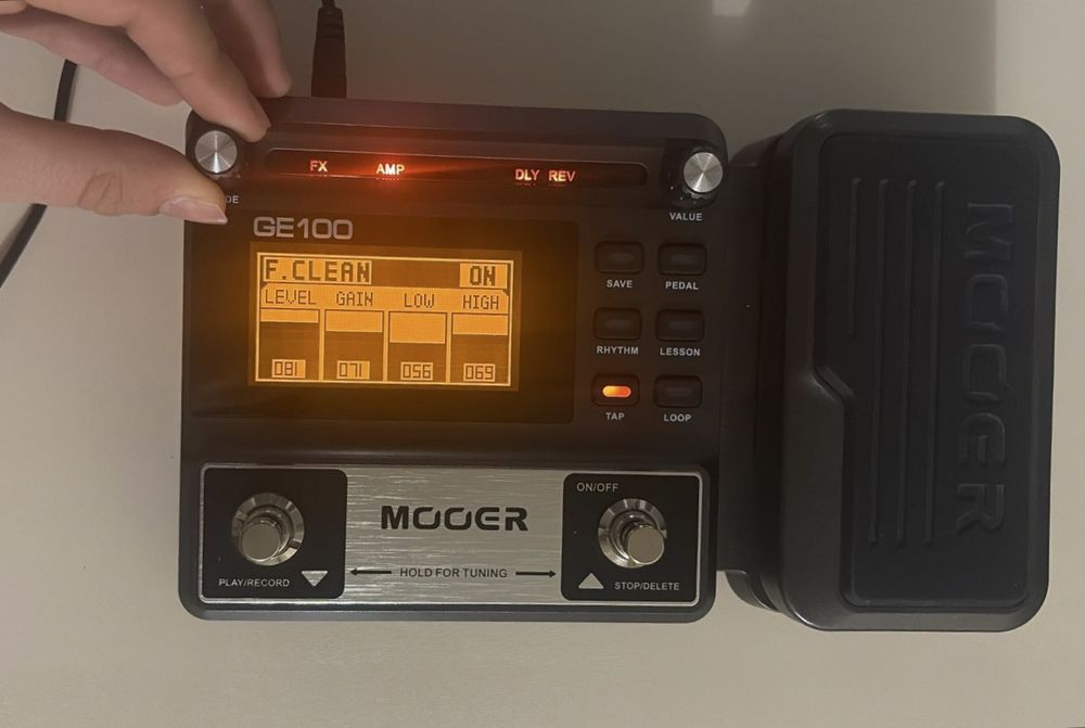 Гитарный Процессор Mooer GE100