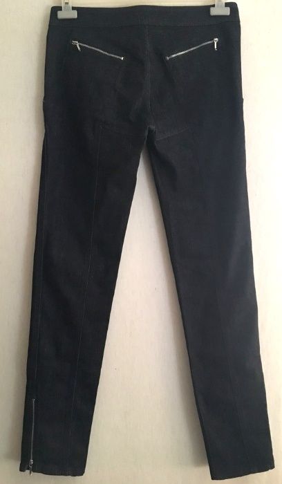 ALEXANDER MCQUEEN Superbi Pantaloni Denim Jeans Conici Navy Original