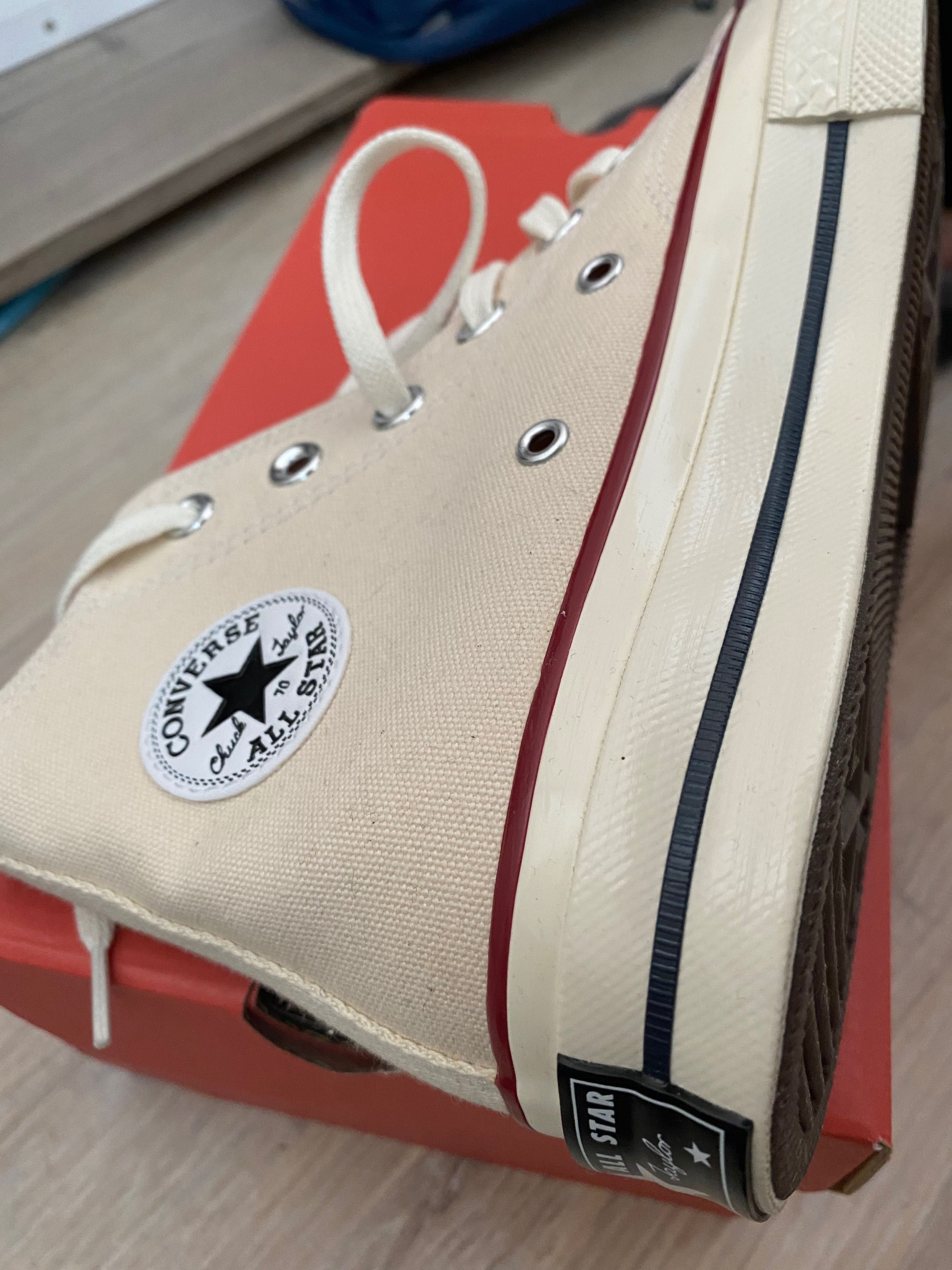Converse дамски кецове chuck taylor чисто нови 36.5 цвят екрю