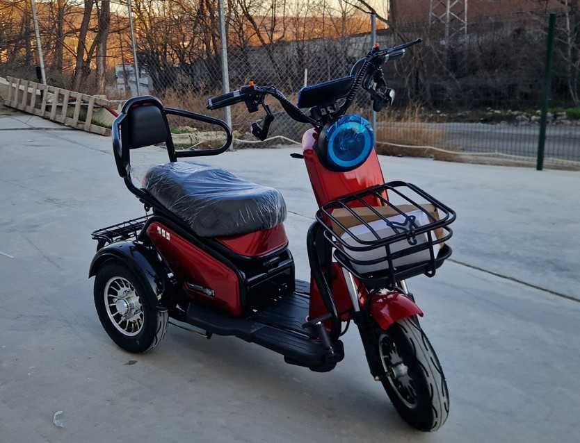 3 Години Гаранция и ТОП Цена: Електрическа Триколка Пудинг 2000W