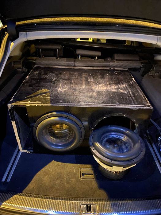 subwoofer ground zero, 2500w rms x2