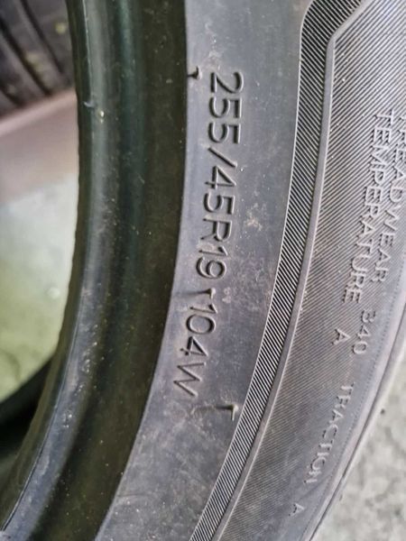 4 Hankook R19 255/45 Anvelope de vară DOT1623