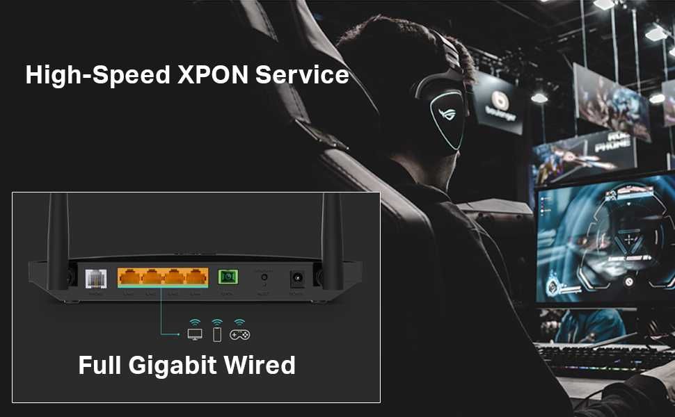 GPON Роутер TP-Link XC220-G3v VoIP 300 Мбит/с. Есть доставка