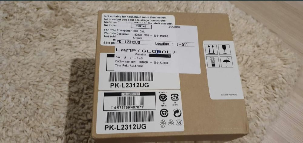 lampa videoproiector Jvc PK-L2312UG originala