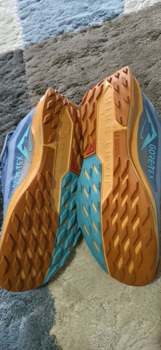 Adidasi Nike Pegasus Trail 5 goretex Albastru/portocaliu  - Noi