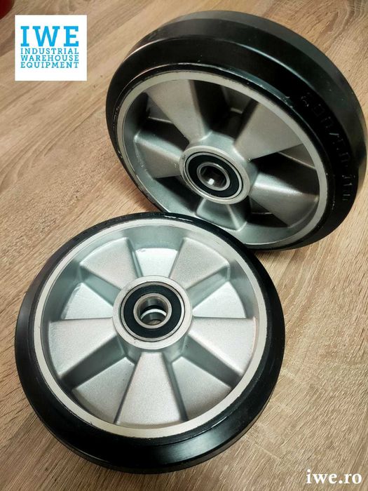 Roata/roti cauciuc transpalet, liza