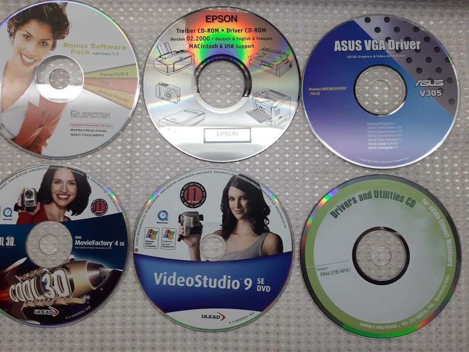 LOT Nr#1 CD-DVD originale stare foarte buna