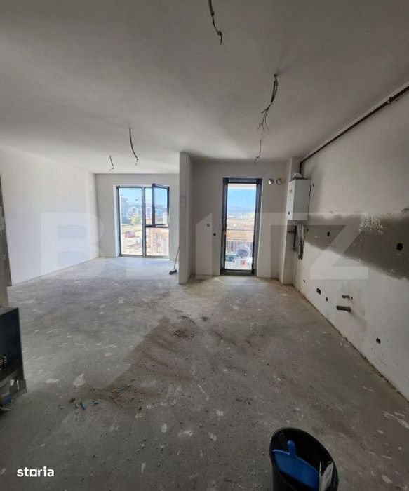 Apartament 2 camere, finisat, balcon, garaj, zona Somesului