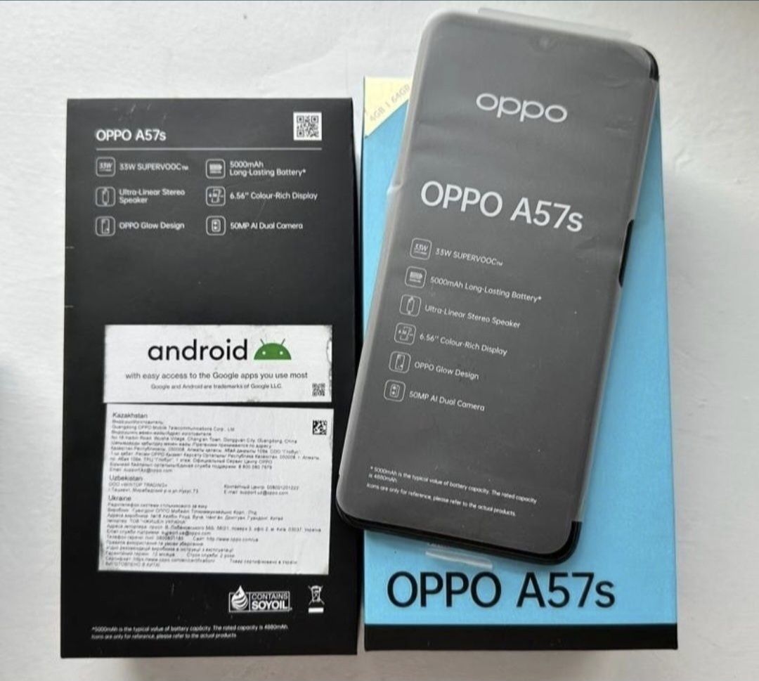 Новый ОППО А 57с. OPPO A57s