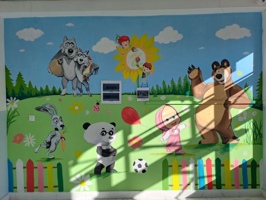 Художник по роспись стен и барельефу, декор работы