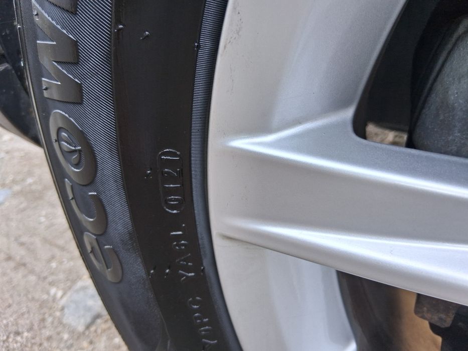 джанти за фолксваген с нови гуми летни 235 55 17