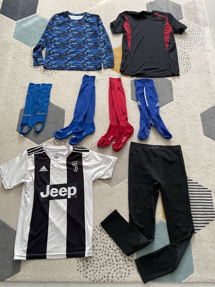 Tricou fotbal Adidas,Nike/ jambiere 35-38/ set ellesse termo