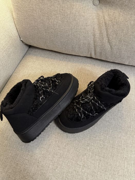 Fury Black Snow Boots 37,5