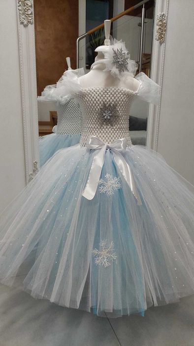 Rochita TUTU alba Craiasa Iernii Craiasa Zapezii Regiuna Ghietii