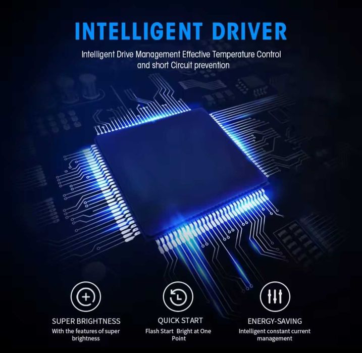 Set 2 LED-Uri Auto C6,H7, H1 Lumeni, 6500K,, 12-24V, COB