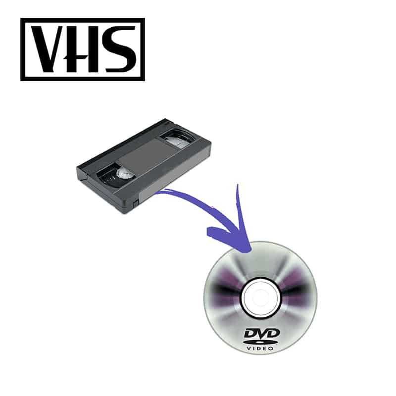 Transfer casete VHS