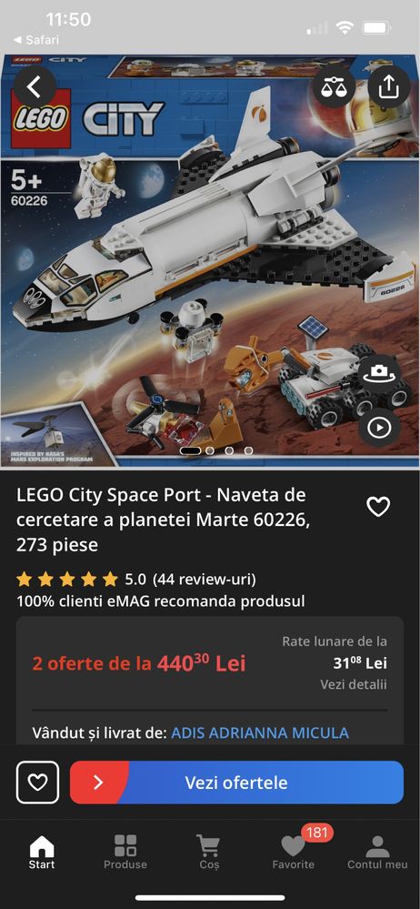 Diverse Seturi Lego impecabile