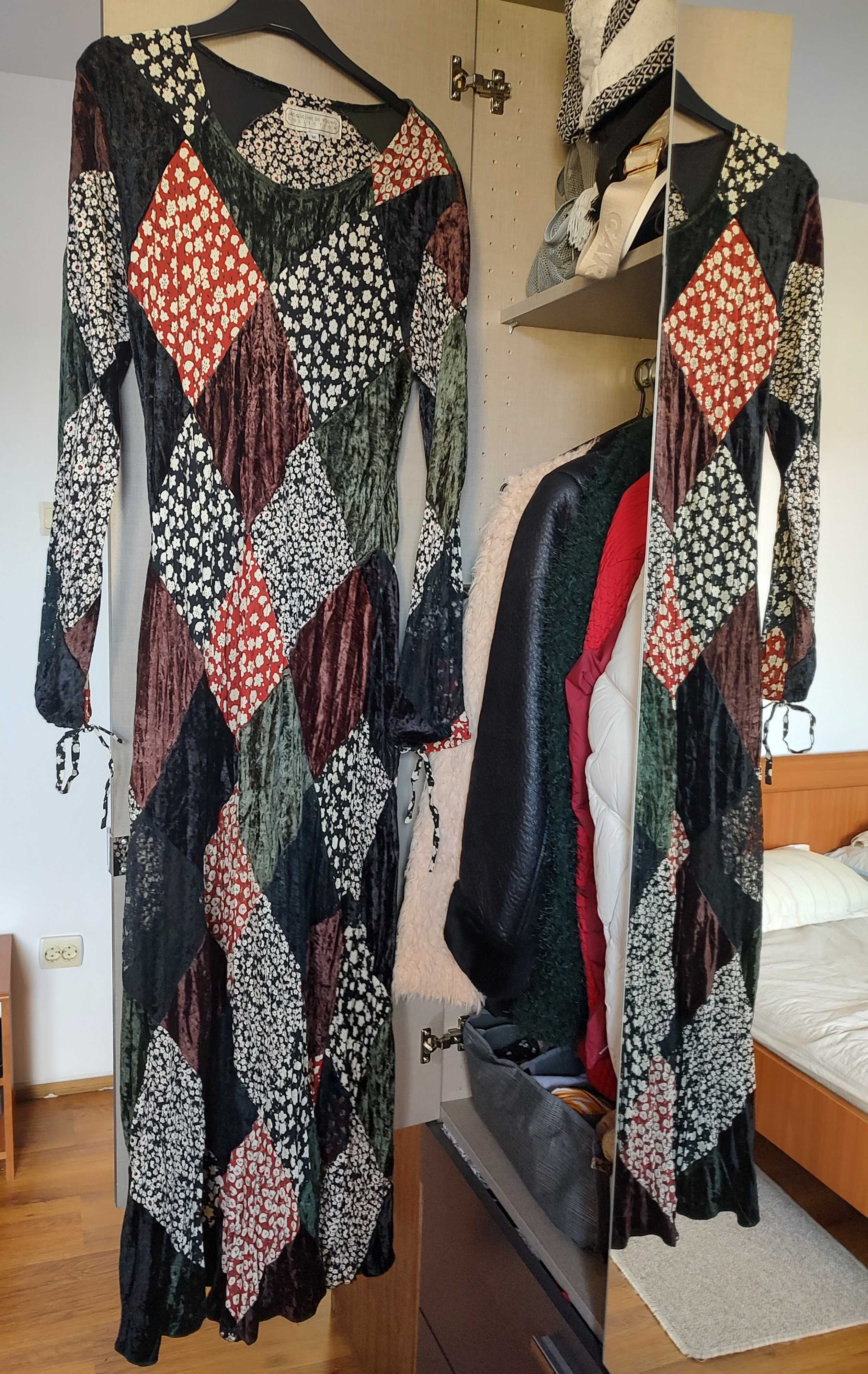 Rochie boho lungă, model deosebit