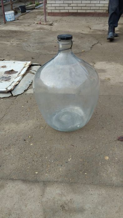 Бутыль стеклянная 50л