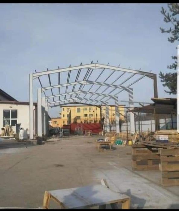 Vand Structura metalică hala 12m lățime 30m