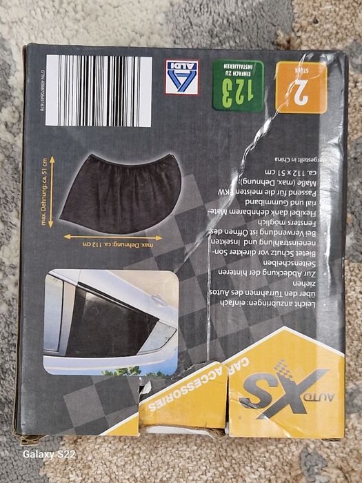 Parasolar Auto Lateral Auto XS (Set 2 buc) - Nou