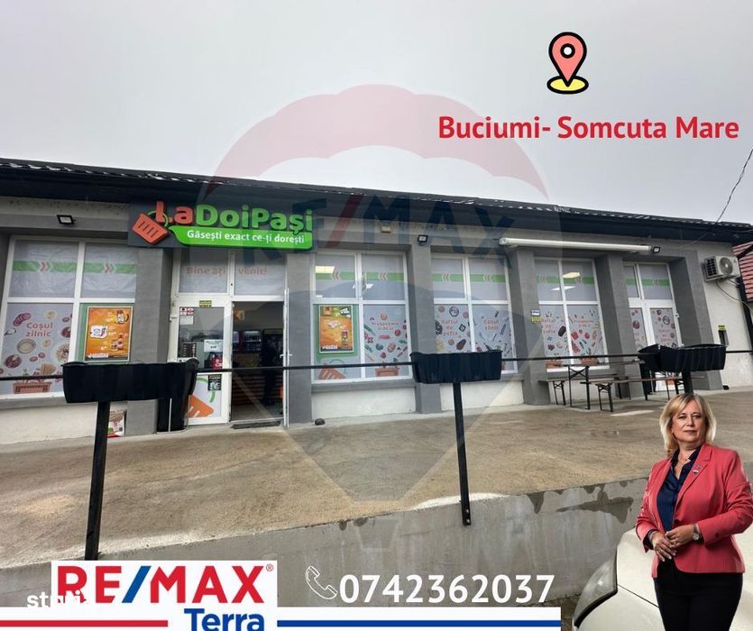 SPATIU COMERCIAL la sosea in  Buciumi