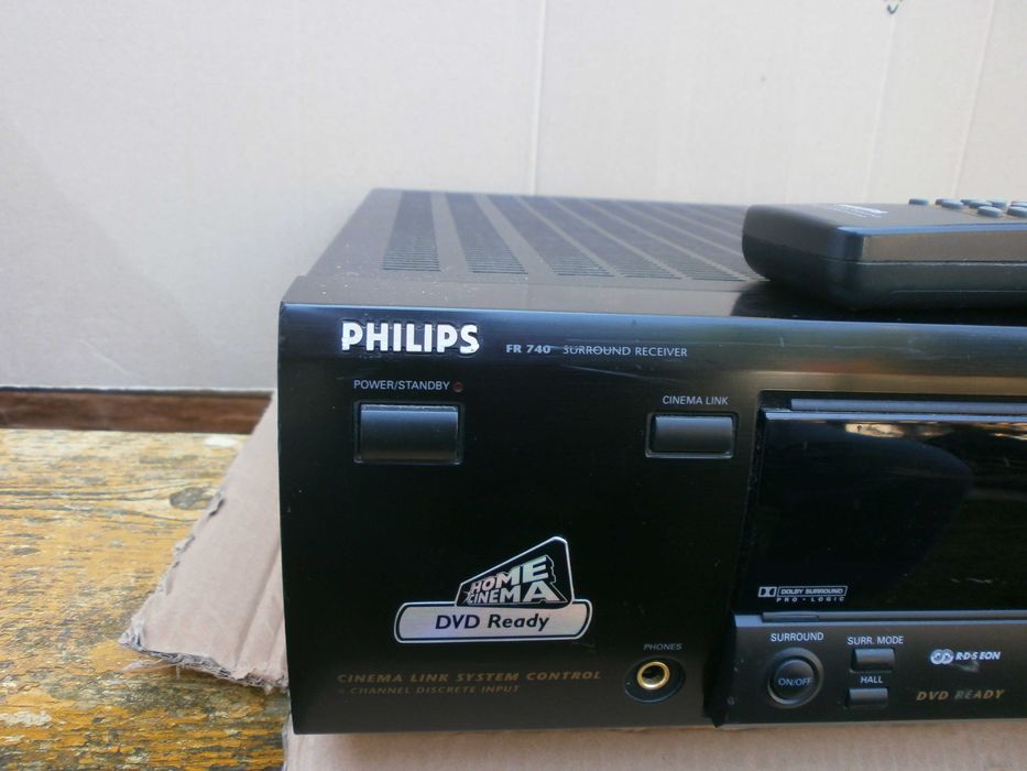 amplituner philips fr 740 suround receiver