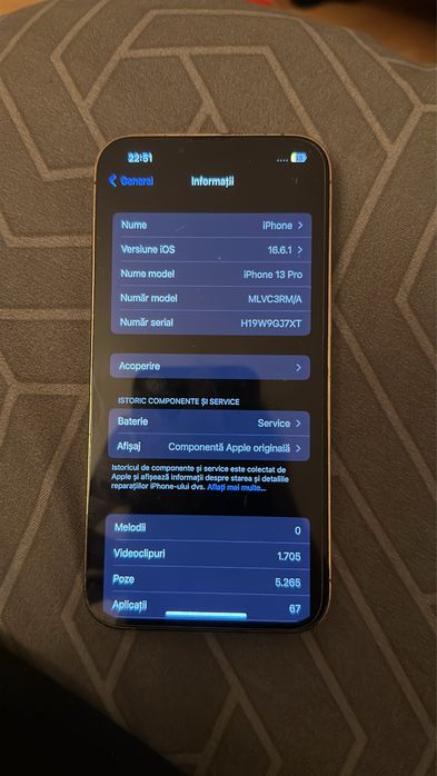 vand iphone 13 pro gold