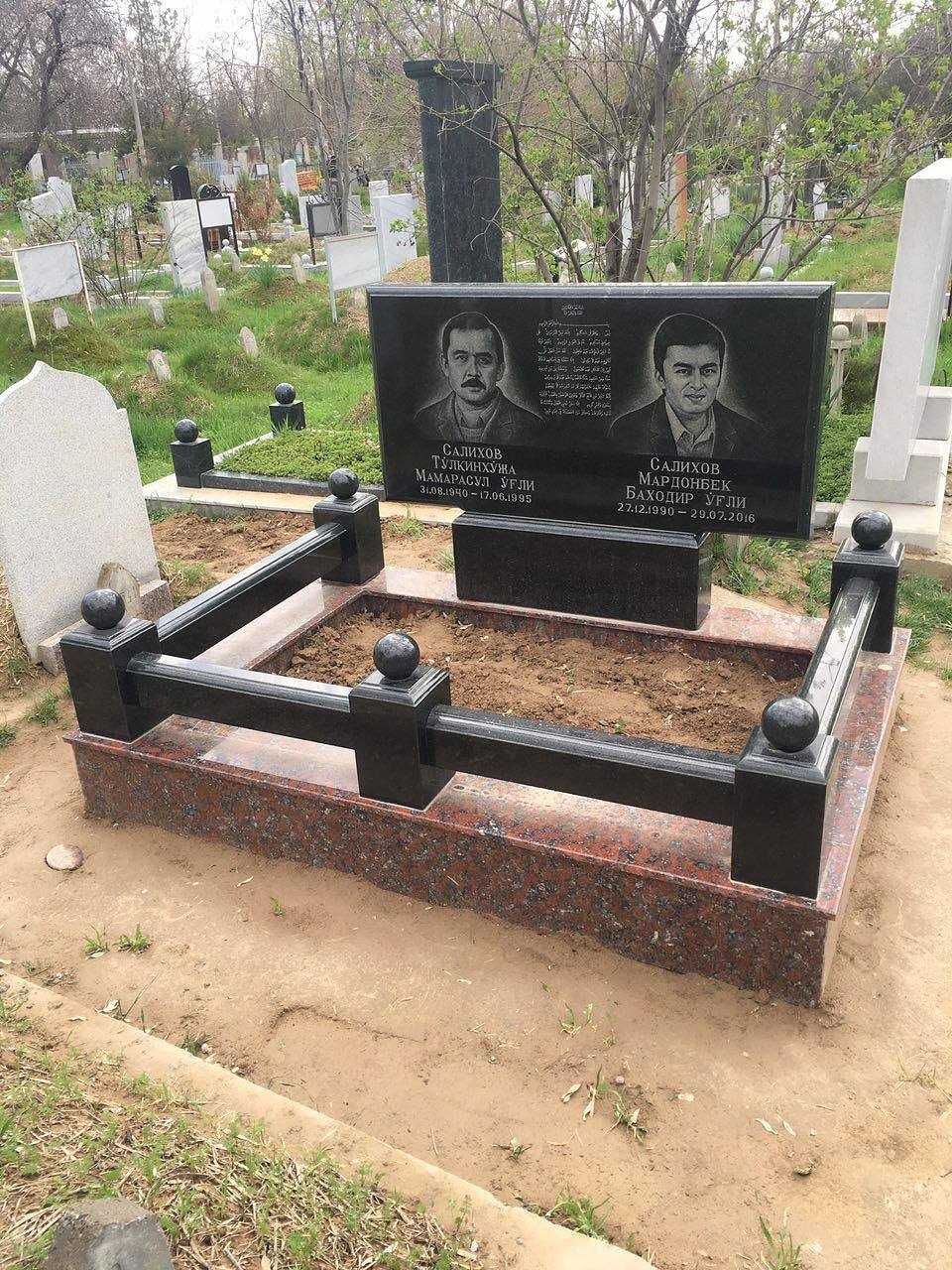 Цех памятников в Ферганской долине