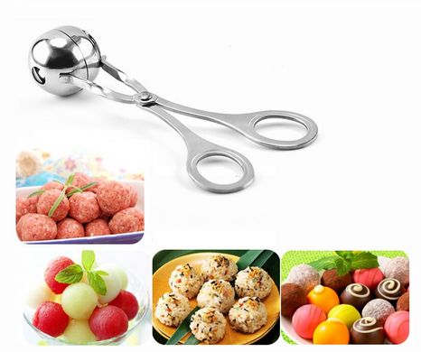 Уред за правене на топчета от сладолед , кайма , сладкиши и др. ножица