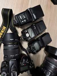 Nikon 7100 -1700 sau cu blitzuri 2900