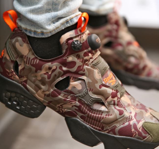 Reebok Instapump Fury - Jungle Camo Pack, adidasi originali, 40-42,5